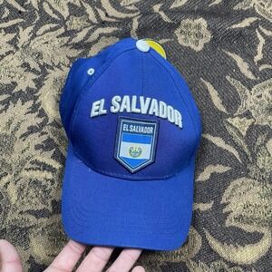 El Salvador Soccer Team Authentic Official Licensed Soccer Cap Rhinox New A